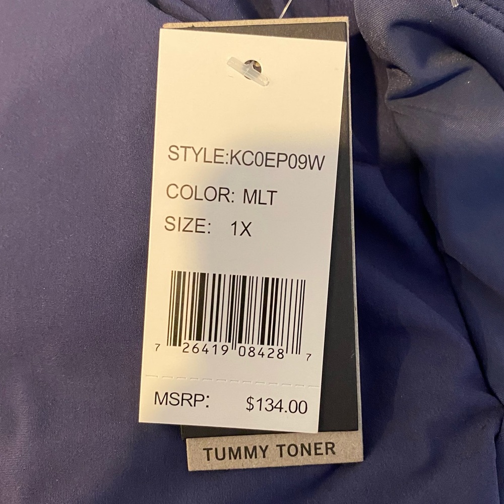 Kenneth Cole One Piece Tummy Toner Swimsuit NWT - Picture 13 of 13